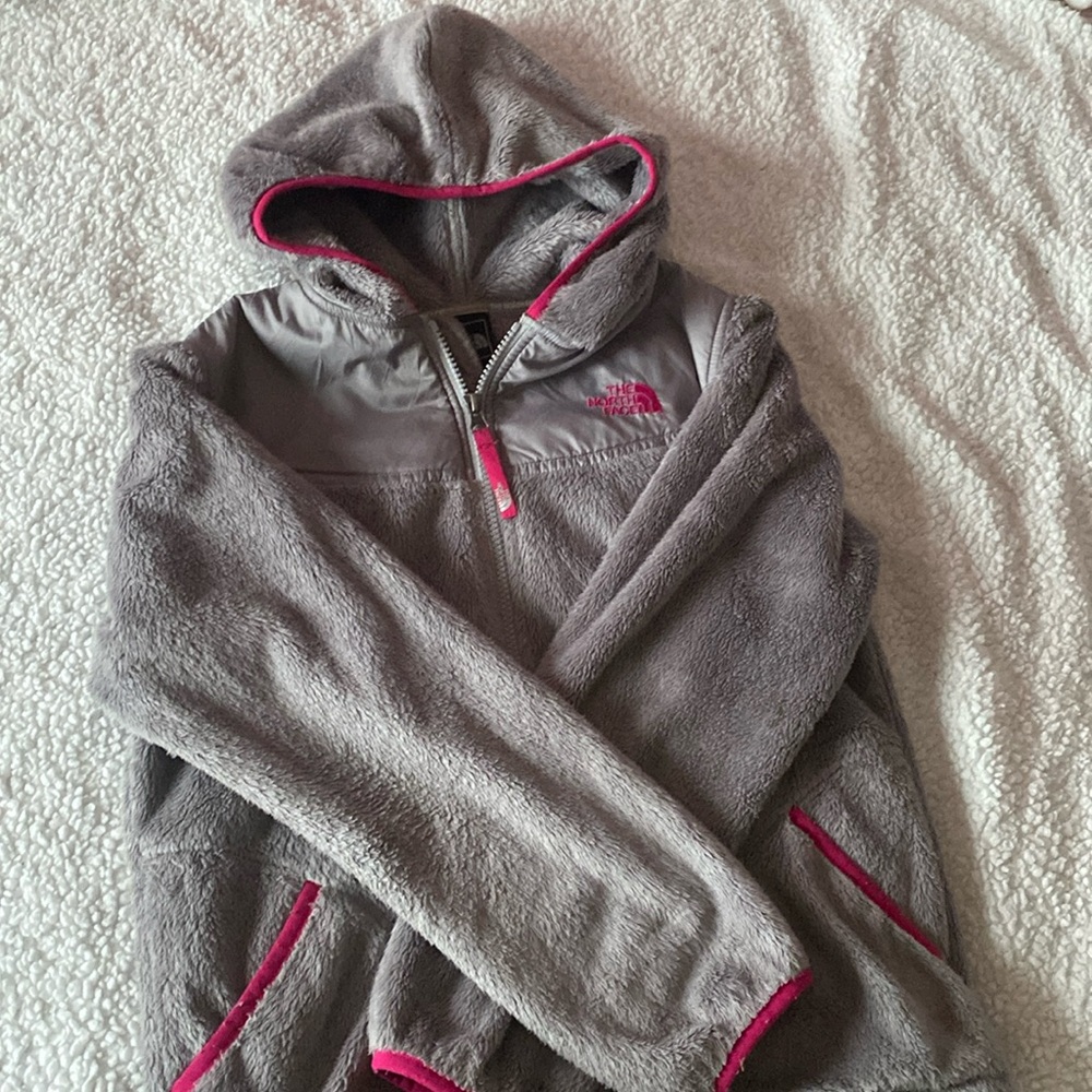 North face fleece jacket Girls L (14/16)